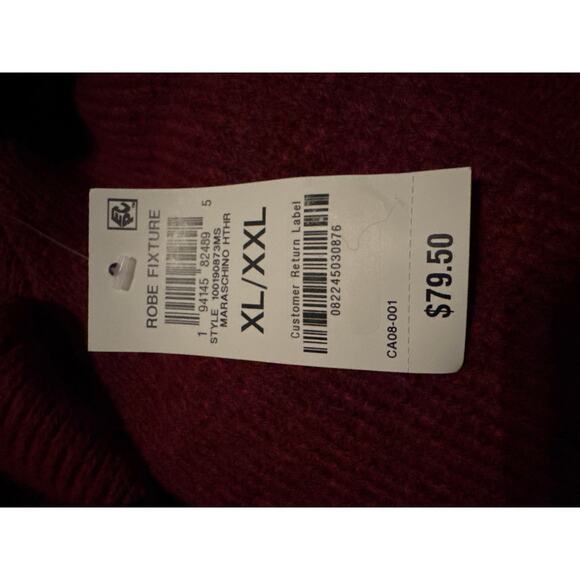 Brand New State of Day Women's Size XL/XXL Maraschino Red Robe $79.50 - Picture 5 of 7